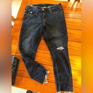 Gap Universal Jeggings, mid-rise, indigo 18R